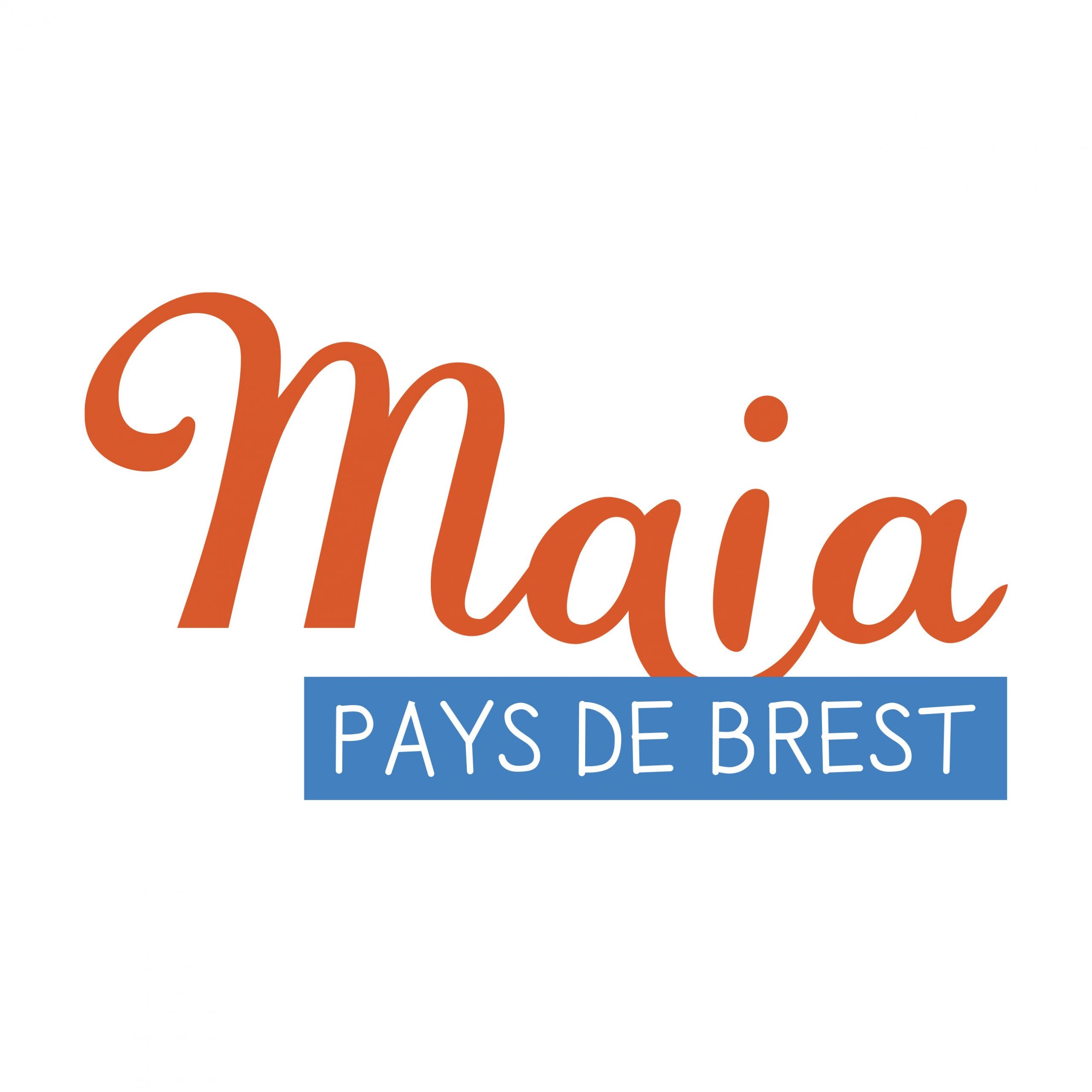 MAIA Pays de Brest, identité visuelle, logo, charte graphique, pictos, papetterie, flyer